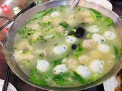 三鲜荠菜锅-农家小院(朱雀桥店)