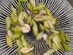 西芹炒鲜鱿-全聚德烤鸭店(马家堡店)