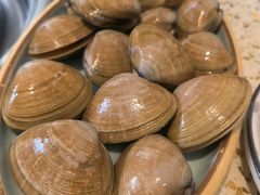 -泰白海鲜烧烤 丹东黄蚬子