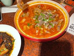 泡菜番茄炖肥牛-绿茶餐厅(华联万柳店)