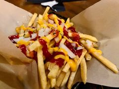 炸薯条-包装马车·韩国料理·포장마차