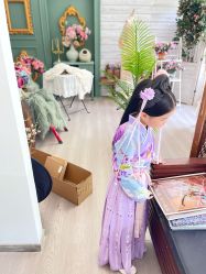 -后宫·古装汉服京剧儿童亲子全家福摄影