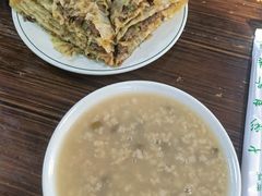 大米绿豆粥-清真永恒华威肉饼(潘家园店)