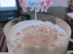 爆浆芒果杏仁-橙呦·私人定制生日蛋糕