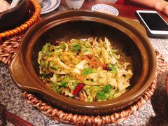 砂锅腊肉圆白菜-南京大牌档(济南万象城店)