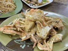 咸蛋黄炒蟹-贞姨美食·老字号海鲜大排档