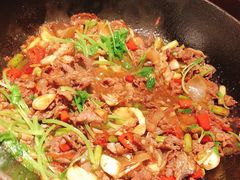 现炒黄牛肉-小隐人家(乐松店)