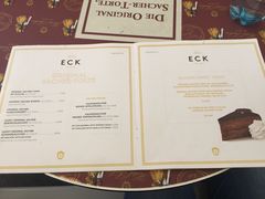 菜单-Cafe Sacher(WIEN)