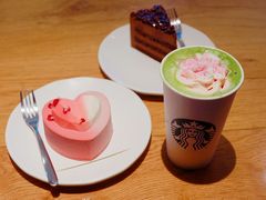 爱恋桃红抹茶拿铁-星巴克(徐州苏宁广场B1店)