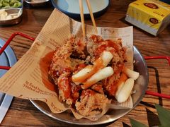 -明洞阿姨·韩式酱蟹烤肉·创意料理(三元桥店)