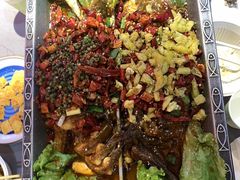 -集草轩·重庆麻辣烤鱼(西湖道店)