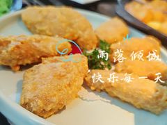 蛋黄鸡翅-新白鹿餐厅(虹桥南丰城店)