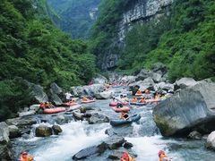 -龙井峡漂流