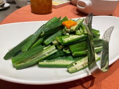 冰镇秋葵-船歌·鱼水饺青岛菜(闽江二路店)
