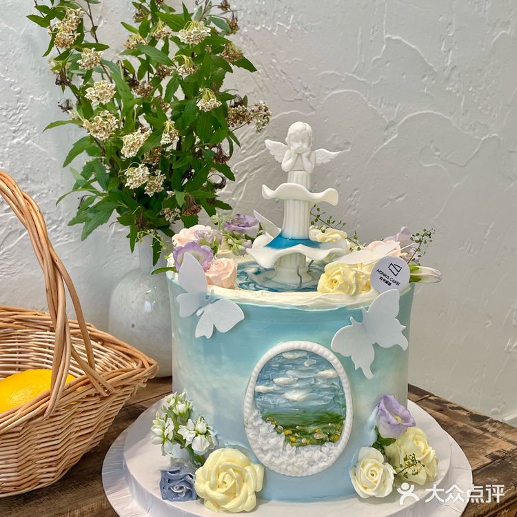 许愿池蛋糕！美到舍不得吃。。。