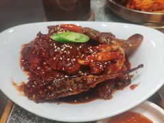 -草家酱蟹炭火烤肉店(珲春南路一店)