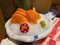 三文鱼刺身-有喜屋·烧鸟·居酒屋(三钢里店)