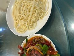 -蘑菇拌面•正宗新疆菜