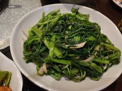 马拉盏炒通菜-大头虾越式风味餐厅(光明广场店)