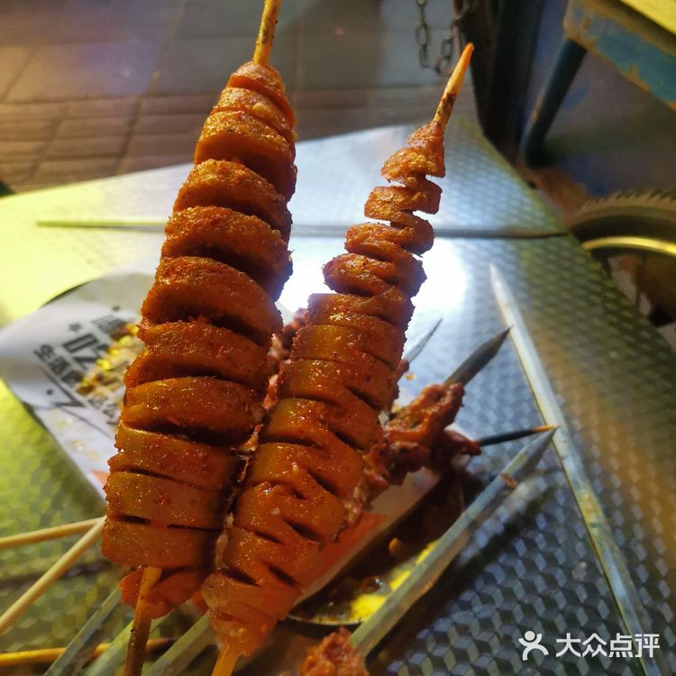 快来上海这家烧烤撸串 很久没撸串了找到了这家