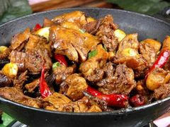 铁锅炖鸡-缘福乡村铁锅炖民宿(八达岭店)