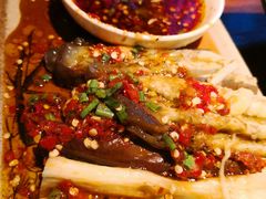 蘸水茄子-不相离盐帮菜(郎园店)