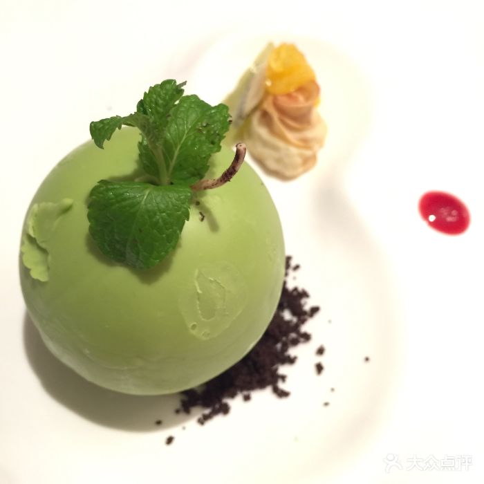 王品牛排(亚运村店)青苹果慕斯图片 - 第5张