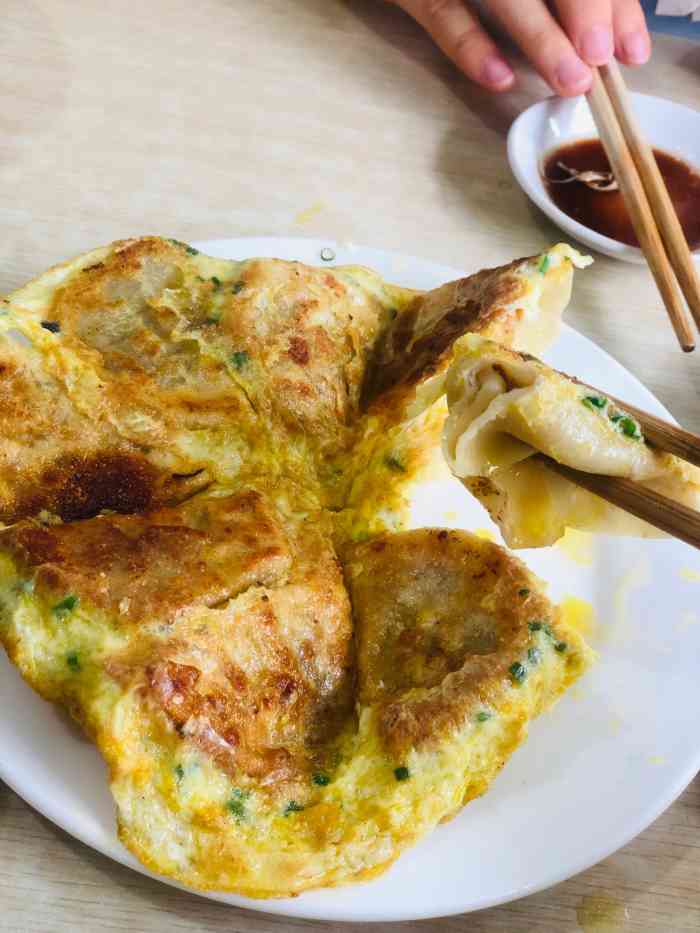 运漕早点(人民路店)-"点了运漕早点的几个招牌早点,鸡蛋锅贴,小.