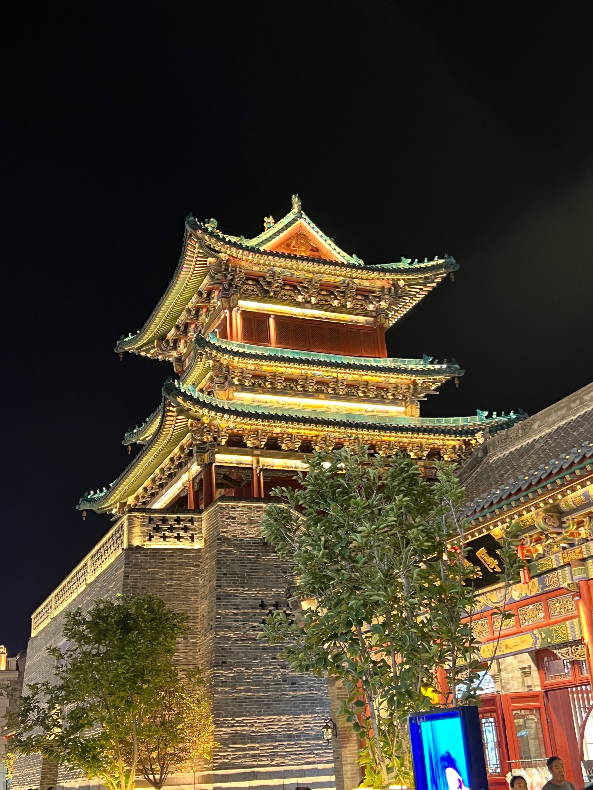 太原钟楼街夜景图片图片