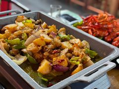 干锅牛蛙-老谭虾王蟹皇·龙虾·烧烤(蝴蝶湾店)