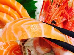三文鱼刺身-林妈妈村·日式料理(宝山万达店)