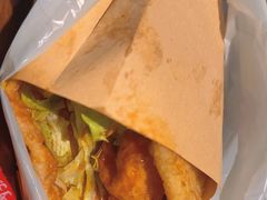 -小红车炸蛋葱油饼