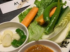 生菜拼盘-喜来稀肉(望京店)