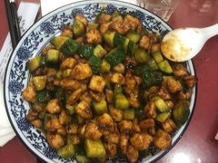 酱爆鸡丁-北大地皖峰饭馆