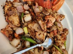 三色藜麦炒蓝龙-海味观(老西门店)