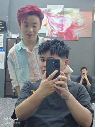 -藤野造型专业烫染接发