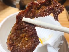 秘制香辣牛肉-胖记烤肉(江汉路店)