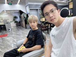 -藤野造型专业烫染接发