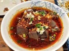 辣子蒜羊血-海富荣·锅贴·陕菜家常菜(阳光城店)