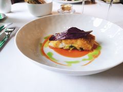 橄榄油慢煮海鲈鱼-Le Comptoir de Pierre Gagnaire