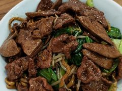 猪肝牛肉炒面-兰溪十八浇(天一店)