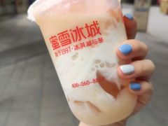 桃桃摇摇奶昔-蜜雪冰城(浙江大学店)