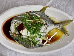 清蒸金鲳鱼-众味海鲜大排档·活海鲜·潮汕味(南澳店)