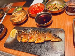 烤青花鱼-春熙台韩国料理·章鱼肥牛(西丽店)