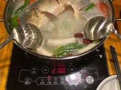 鱼火锅（高汤锅）-大理老字号·舟渔的鱼野生菌海景餐厅(双廊店)