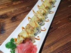 鲜切芒果芝士卷寿司-小川洋风料理(街道口店)