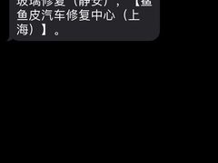 -鲨鱼皮汽车凹陷玻璃修复(静安店)