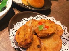 椒盐藕饼-香园茶社·金陵小灶(老门东店)