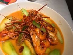 龙虾汤丝瓜河虾-玫瑰厅上海菜(兴国路店)