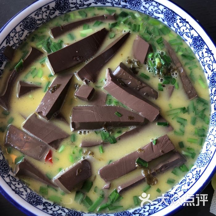 地皮菜烩鸭血                 蓝色云           吃货王瘦瘦